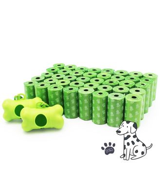 compostable logo printed colorful pet dog waste trash bag plastic garbage bag 100% biodegradable