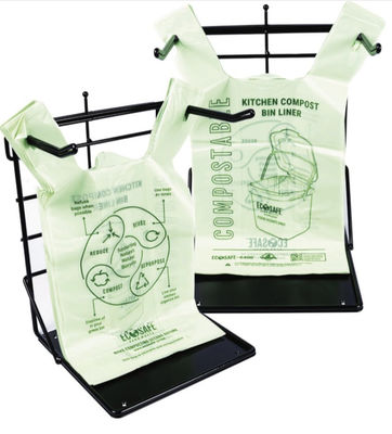 100% Biodegradable Compostable Liner Bags For Food Packing 50micron