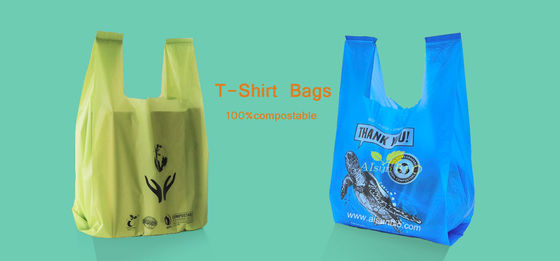 Hdpe Biodegradable Shopping Bag Compostable Compost Bags
