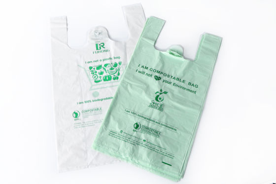 Corn Starch Biodegradable Shopping Bag Compostapak Bin Liners