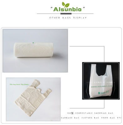 Reusable Biodegradable Shopping Bag T Shirt Shape ODM