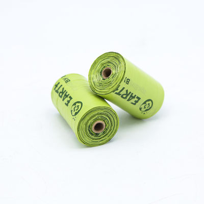 Factory Customized Eco friendly cornstarch compostable biodegradable dog poop bags for dog