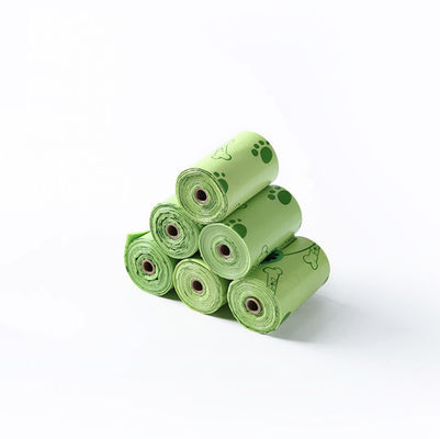 AISUN factory Customized Compostable Pet Garbage Poop Bags for Dogs