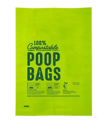 AISUN Customized Compostable Pet Garbage Poop Bags for Dogs
