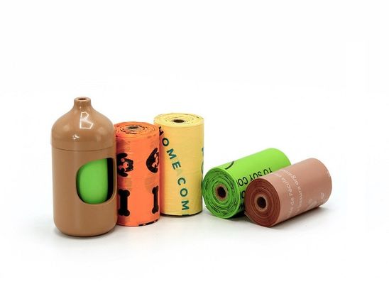 Custom Cornstarch Based Scented Eco Friendly Compostable Biodegradable Dog Poop Bags