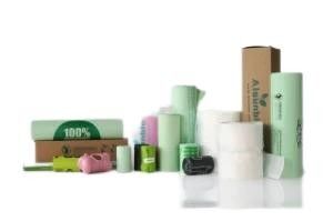 Custom Cornstarch Based Scented Eco Friendly Compostable Biodegradable Dog Poop Bags