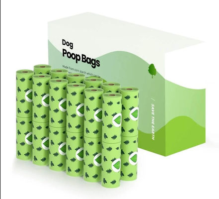 biodegradable certificated compostable dog poop bag for pet poop