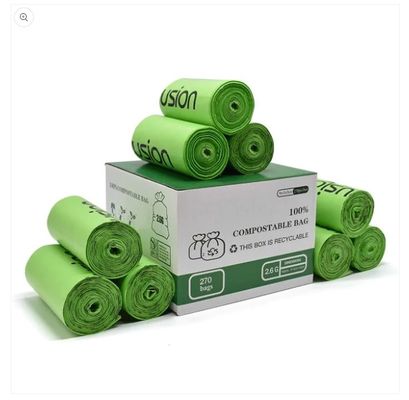 biodegradable certificated compostable dog poop bag for pet poop