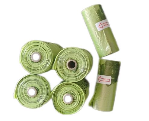 fully biodegradable foldable pet carrier bag disposable customization pet waste bags
