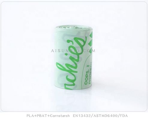 Plastic Cornstarch Compostable Polybags Biodegradable Poop Bags For Small Dogs