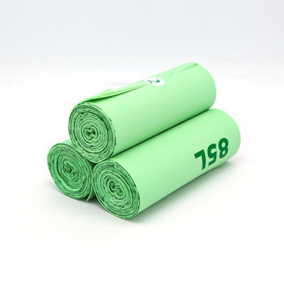 AISUN Green Compostable Bin Liners Garbage Packaging Bags