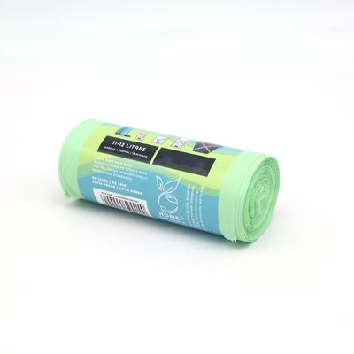 AISUN Green Compostable Bin Liners Garbage Packaging Bags