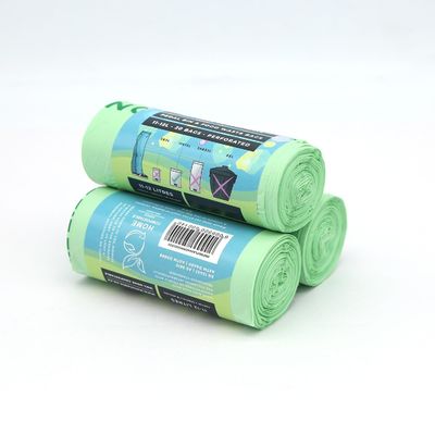 AISUN Green Compostable Bin Liners Garbage Packaging Bags