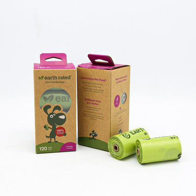 ODM Compostable Dog Poop Bag For Pet Waste 20mic