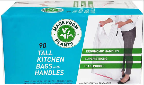 TUV Certified Fruit Food Waste Bags Compostable Liners