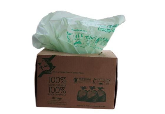 AS4736 Cornstarch Compostapak Bin Liners 30L Custom