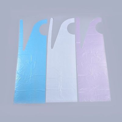 Transparent Plastic Biodegradable Disposable Aprons For Resturant