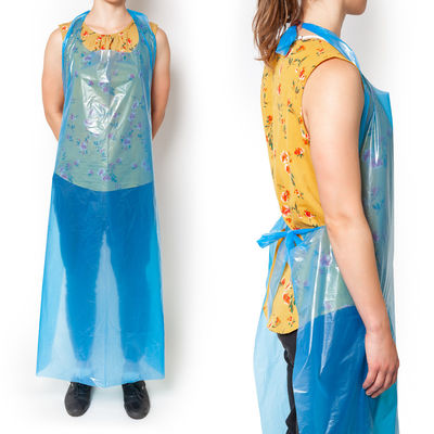 Transparent Plastic Biodegradable Disposable Aprons For Resturant