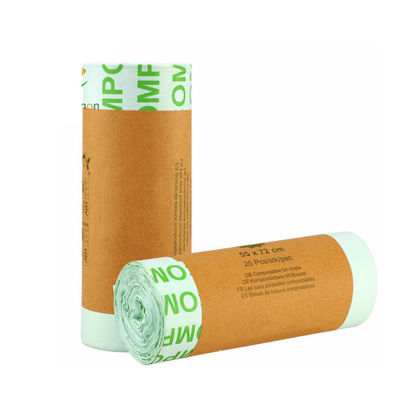 PBAT PLA Compostable Bin Liners Large Trash Bags