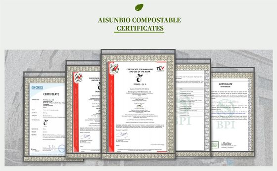 Custom Compostable Corn Starch Bags Biodegradable Rubbish Bags