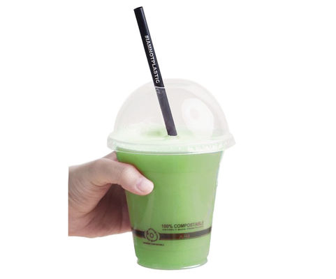 PLA Bulk Compostable Cups Biodegradable Custom Embossed Surface