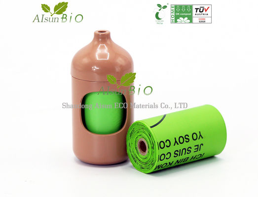 Environmentally Friendly Biodegradable Garbage Bag For Pet Waste Poo Corn Starch