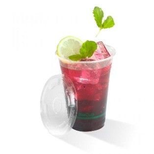 Disposable PLA 9 Oz Compostable Cups U Shaped Custom Printed