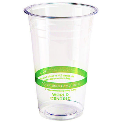 Party Compostable Cold Cup 10oz 12oz Customized logo