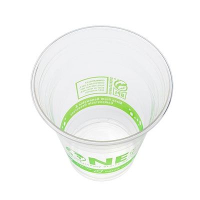 Party Compostable Cold Cup 10oz 12oz Customized logo