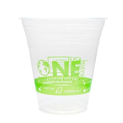 Clear Coffee Biodegradable PLA Cups 7oz/9oz/10oz Disposable