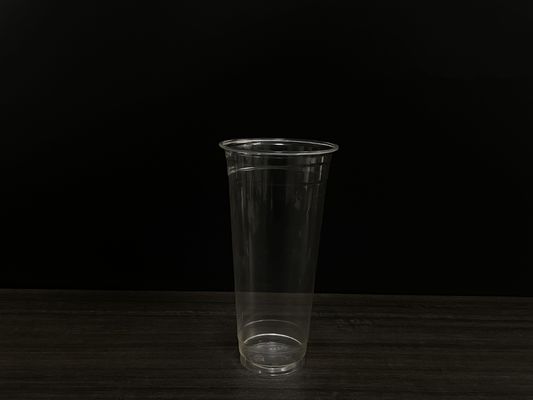 OEM Clear Sustainable Coffee Cups Bio Plastic Cup In Bulk