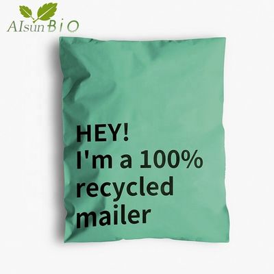 Coloured Plastic Compostable Mailer Bag For Postage Parcel Packaging Eco Friendly