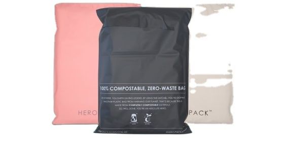 OEM Biodegradable Poly Mailers bags Self Adhesive Eco Friendly