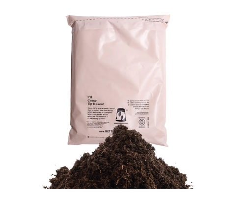 Custom Poly Printed Compostable Mailer Bag Black Pink Blue