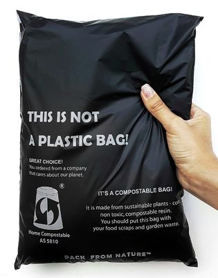 Custom Biodegradable Compostable Mailer Bag Pink Poly For Jewelry Packing