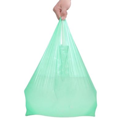 Compostable Carrier PLA Packaging Bag Corn Degradable ODM