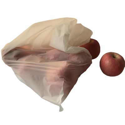 Retail Packing PBAT PLA Grocery Bag Compostable Clear Plastic Bags
