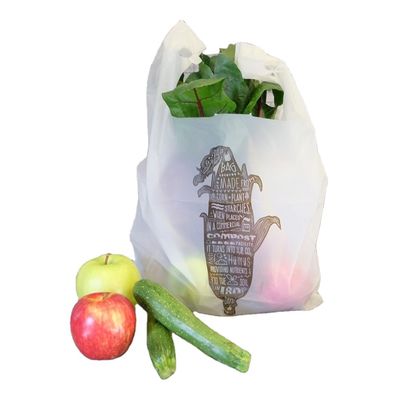 100% Biodegradable PLA Polybag Plastic for Shopping OEM