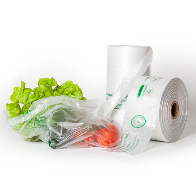Plastic Biodegradable PLA Packaging Bag Clear For Food